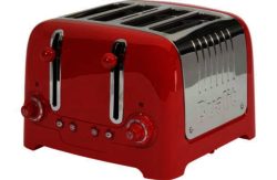 Dualit DPP4 4 Slice Lite Toaster - Red